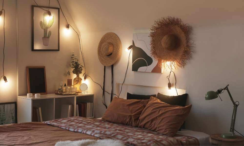 Decorate The Bedroom With Lights